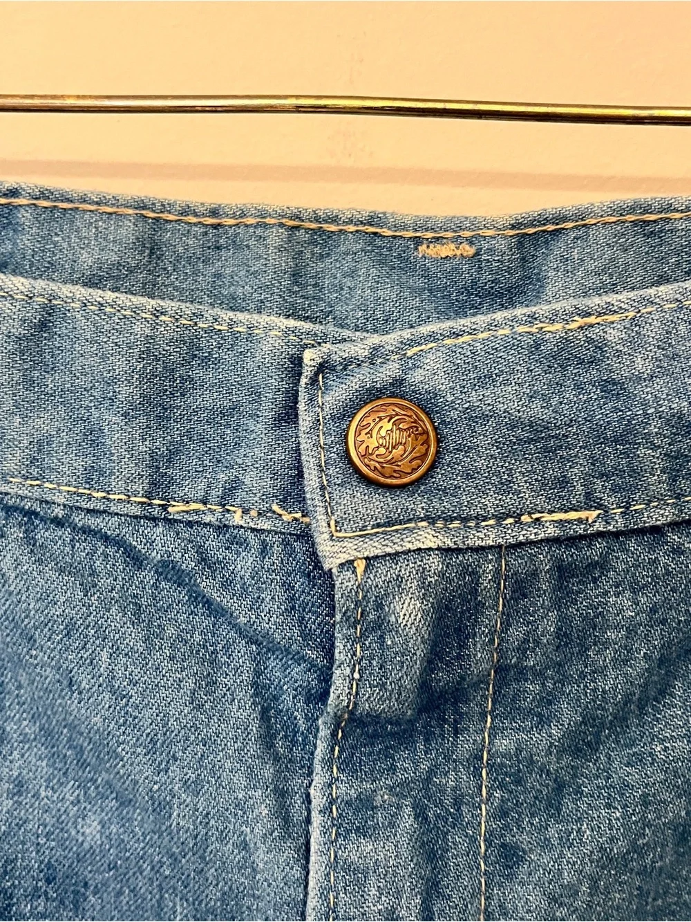 Vintage French Navy Casual Blue Denim Jean Shorts with Pleated Front Plus Size